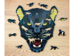 Panther - Puzzle 3D in Legno - 102 pz