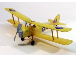 TIGER MOTH - SCALE RUBBER POWERED FLYING MODEL KIT - IN BALSA