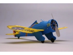 P-26 PEASHOOTER - SCALE RUBBER POWERED FLYING MODEL KIT - IN BALSA
